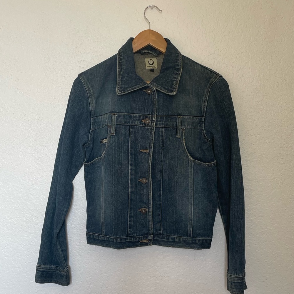 Grateful Dead inspired jean jacket.